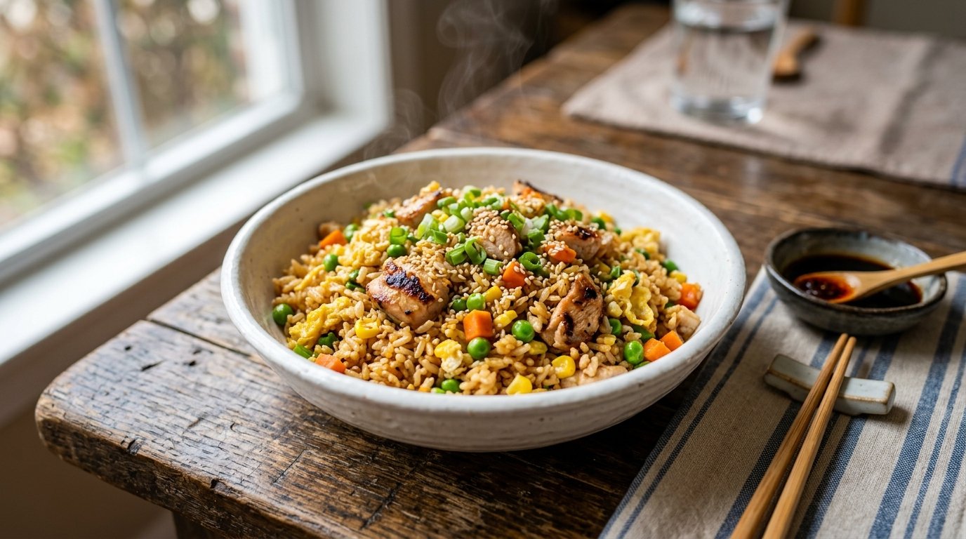 Easy Chicken Fried Rice Recipe