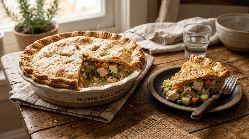Light Chicken Pot Pie