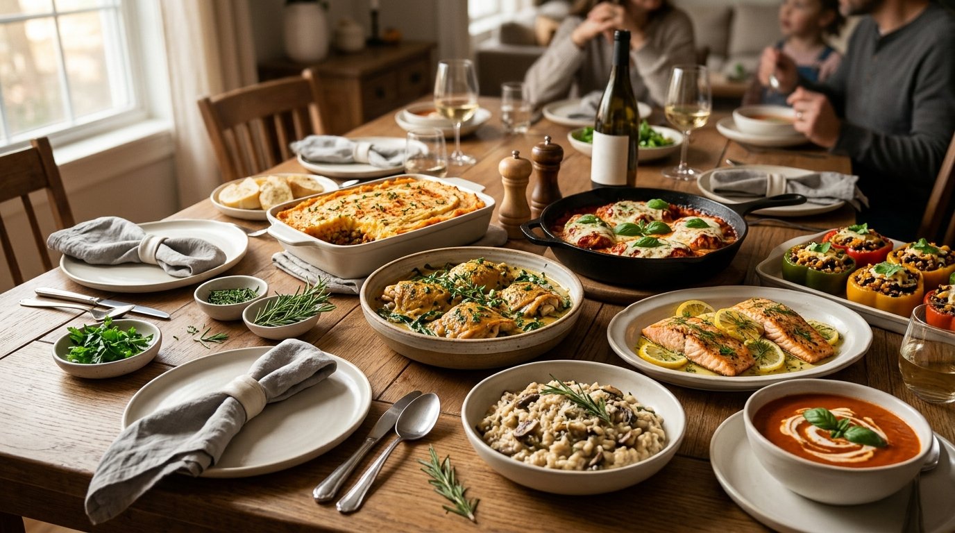 Traditional Comfort Dinner Recipes with a Modern Twist