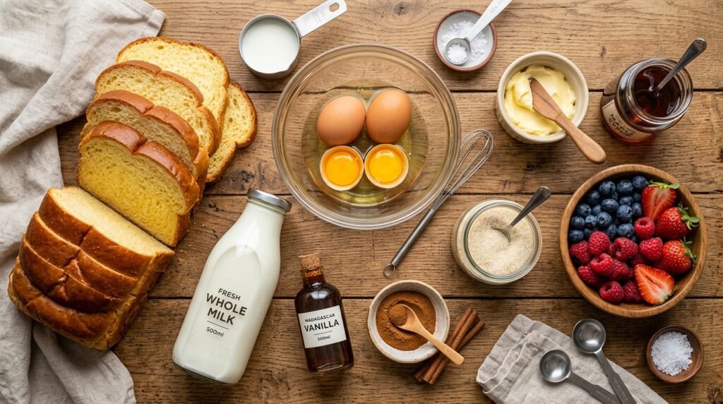 French Toast Ingredients