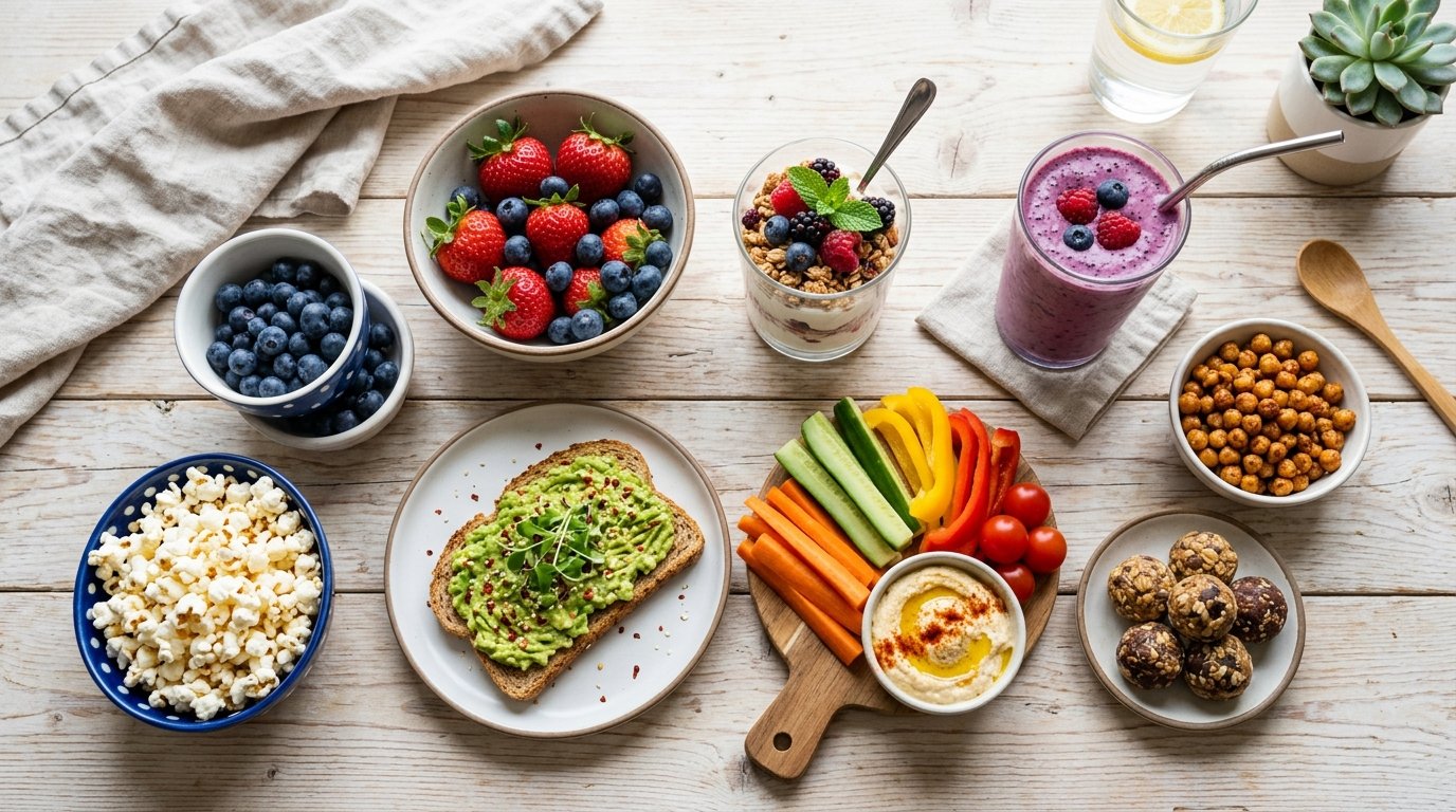 15 healthy snack recipes for kids and adults