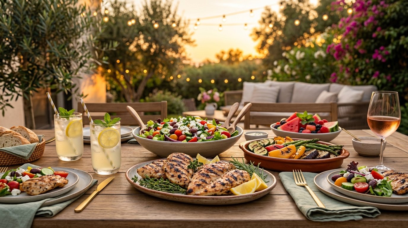 Summer Dinner Ideas for Hot Evenings